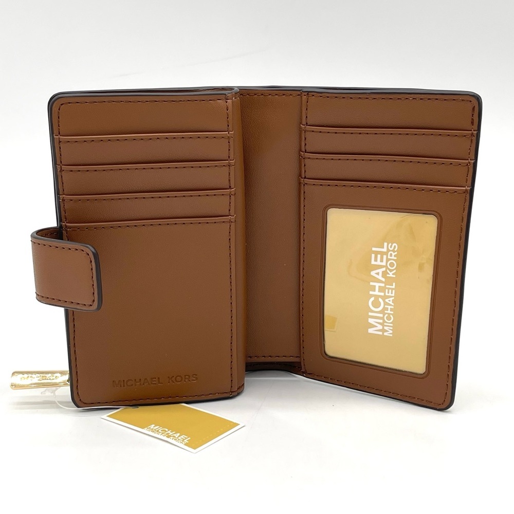 Michael Kors Medium Bifold Zip Corner Wallet - Picture 6 of 8